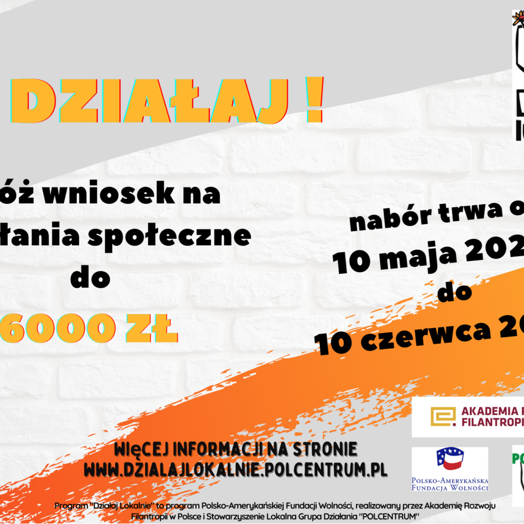 Rusza Program „Działaj Lokalnie 2021”